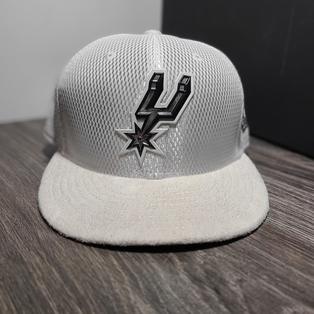 San Antonio Spurs New Era Pro Fit Hat 7 5/8